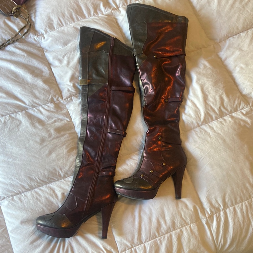 Knee high boots